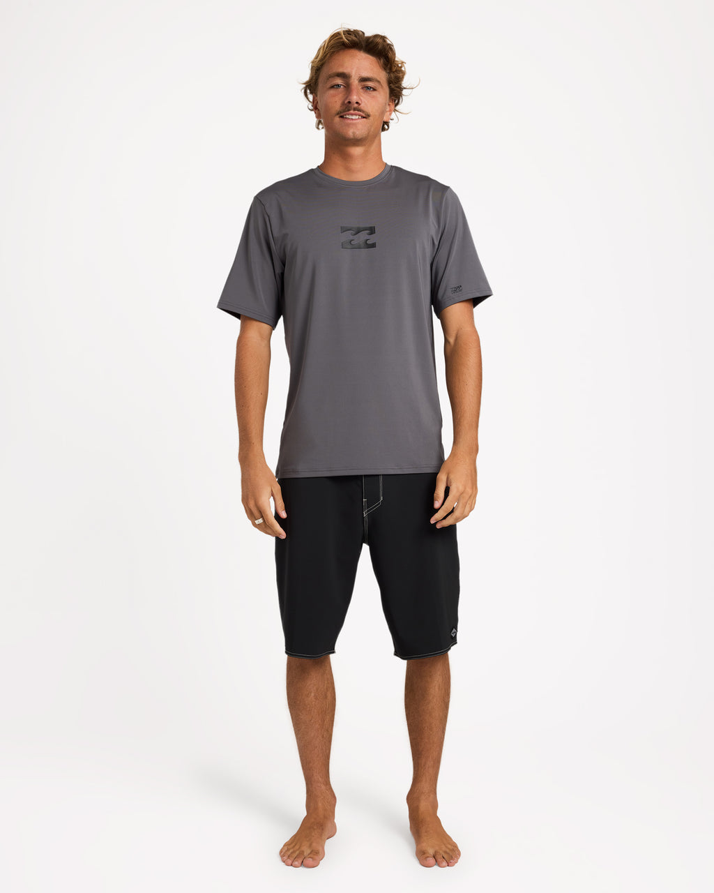 Mens All Day Wave Loose Fit Rash Vest