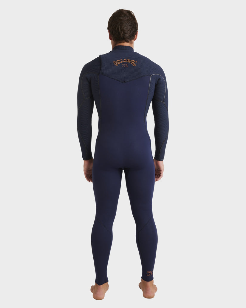 Mens 4/3mm Furnace Natural Chest Zip Steamer Wetsuit