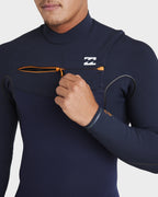 Mens 4/3mm Furnace Natural Chest Zip Steamer Wetsuit