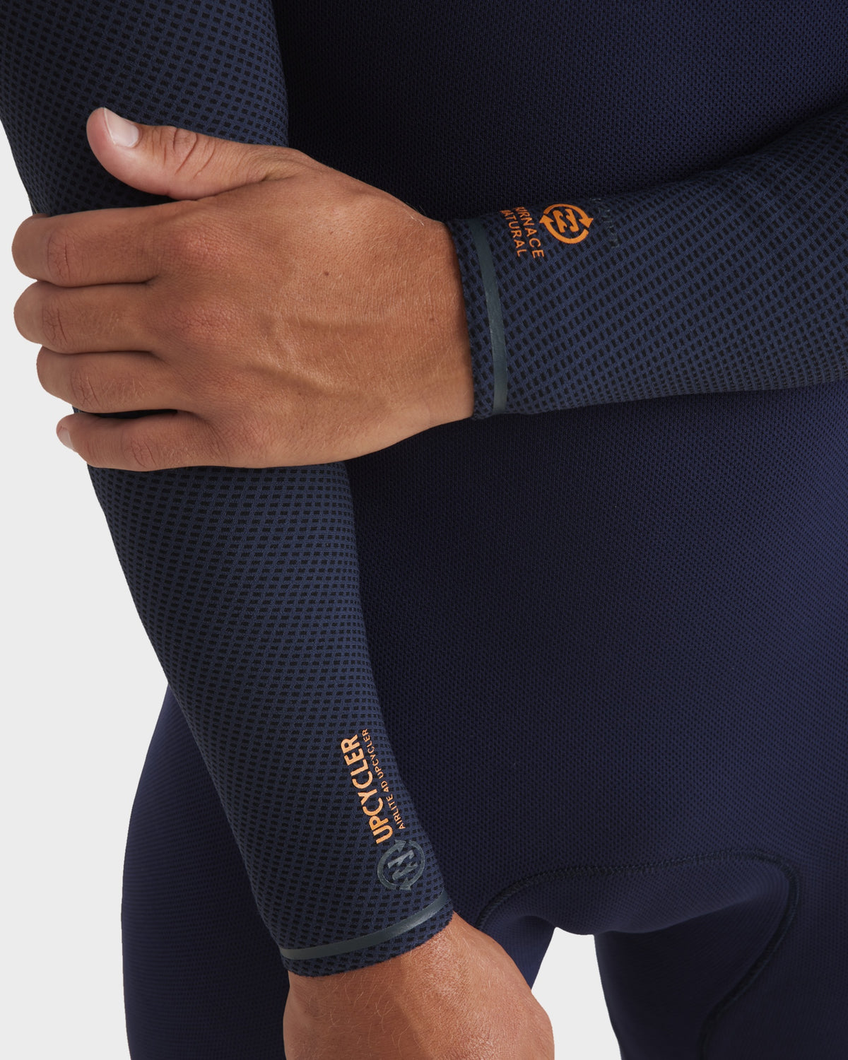 Mens 4/3mm Furnace Natural Chest Zip Steamer Wetsuit