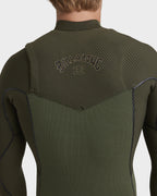 Mens 3/2Mm Furnace Natural Chest Zip Wetsuit