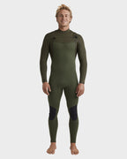 Mens 3/2Mm Furnace Natural Chest Zip Wetsuit