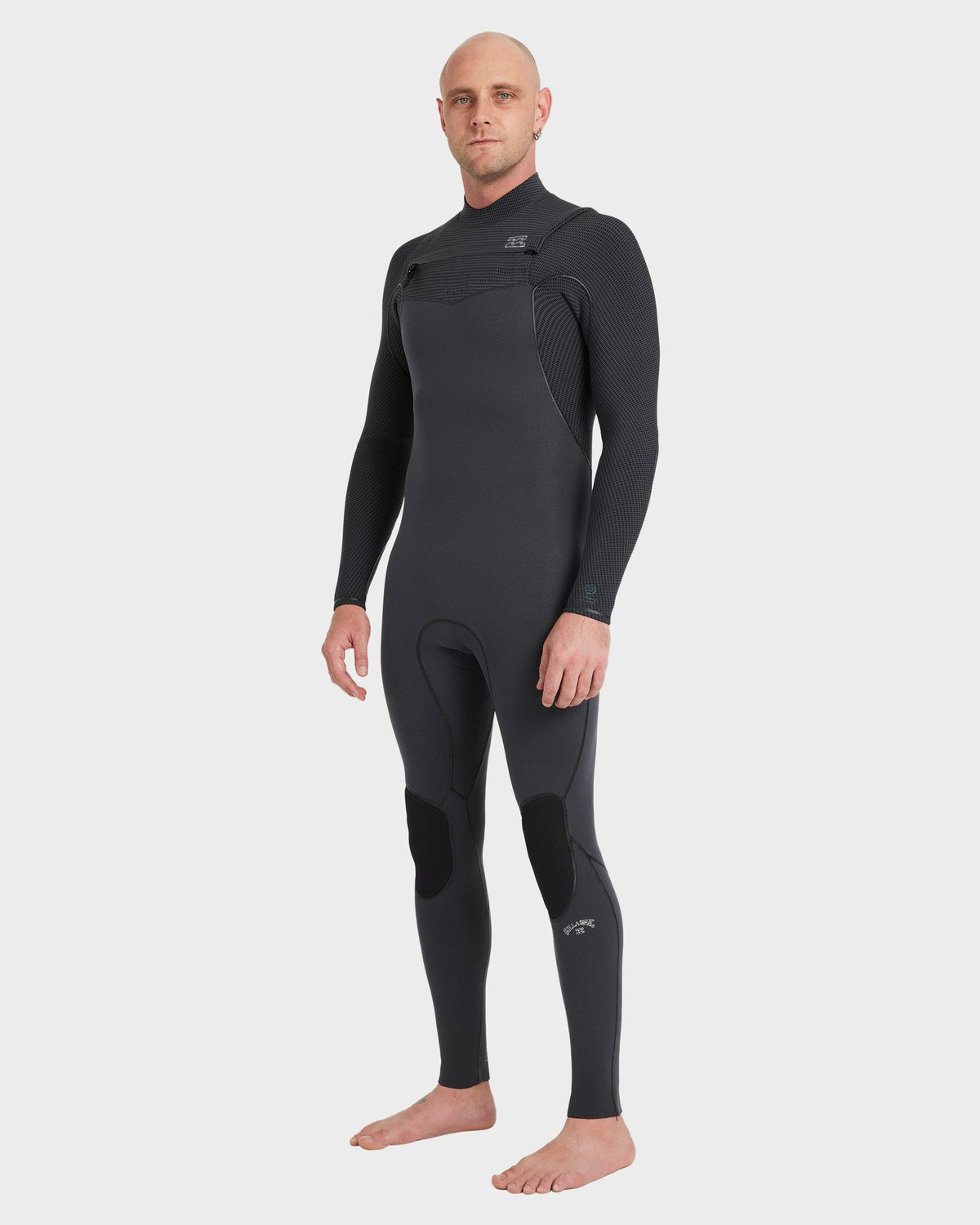 Mens 3/2Mm Furnace Natural Chest Zip Wetsuit