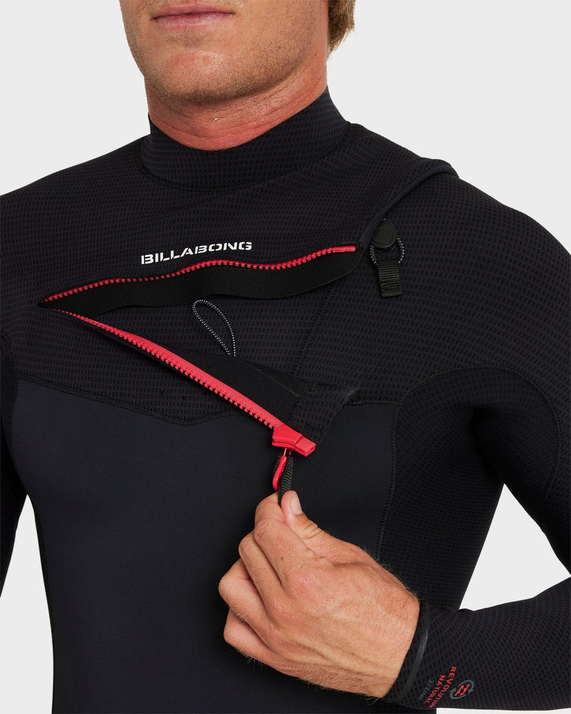 Mens 3/2Mm Revolution Chest Zip Long Sleeve Fullsuit
