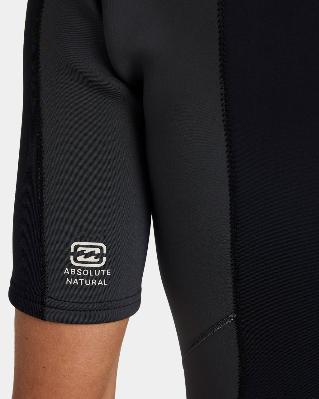 Mens 2/2Mm Absolute Natural Chest Zip Gbs Spring Suit