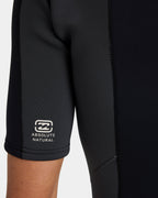 Mens 2/2Mm Absolute Natural Chest Zip Gbs Spring Suit