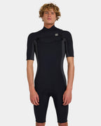 Mens 2/2Mm Absolute Natural Chest Zip Gbs Spring Suit