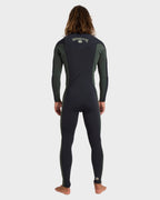 Mens 3/2Mm Absolute Natural Chest Zip Wetsuit