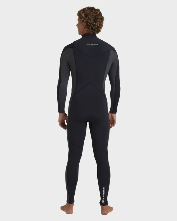 Mens 3/2Mm Absolute Natural Chest Zip Wetsuit