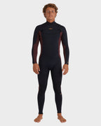 Mens 4/3Mm Absolute Natural Chest Zip Long Sleeve Fullsuit