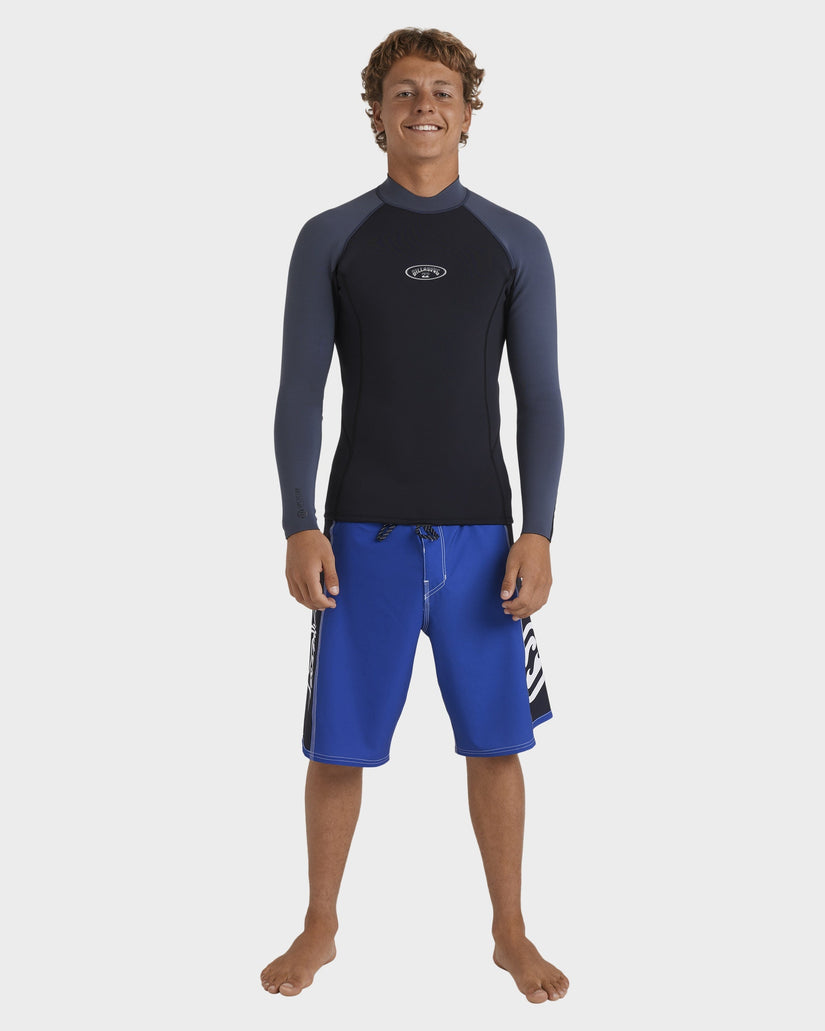 Mens 1/1Mm Absolute Natural Long Sleeve Wetsuit Top
