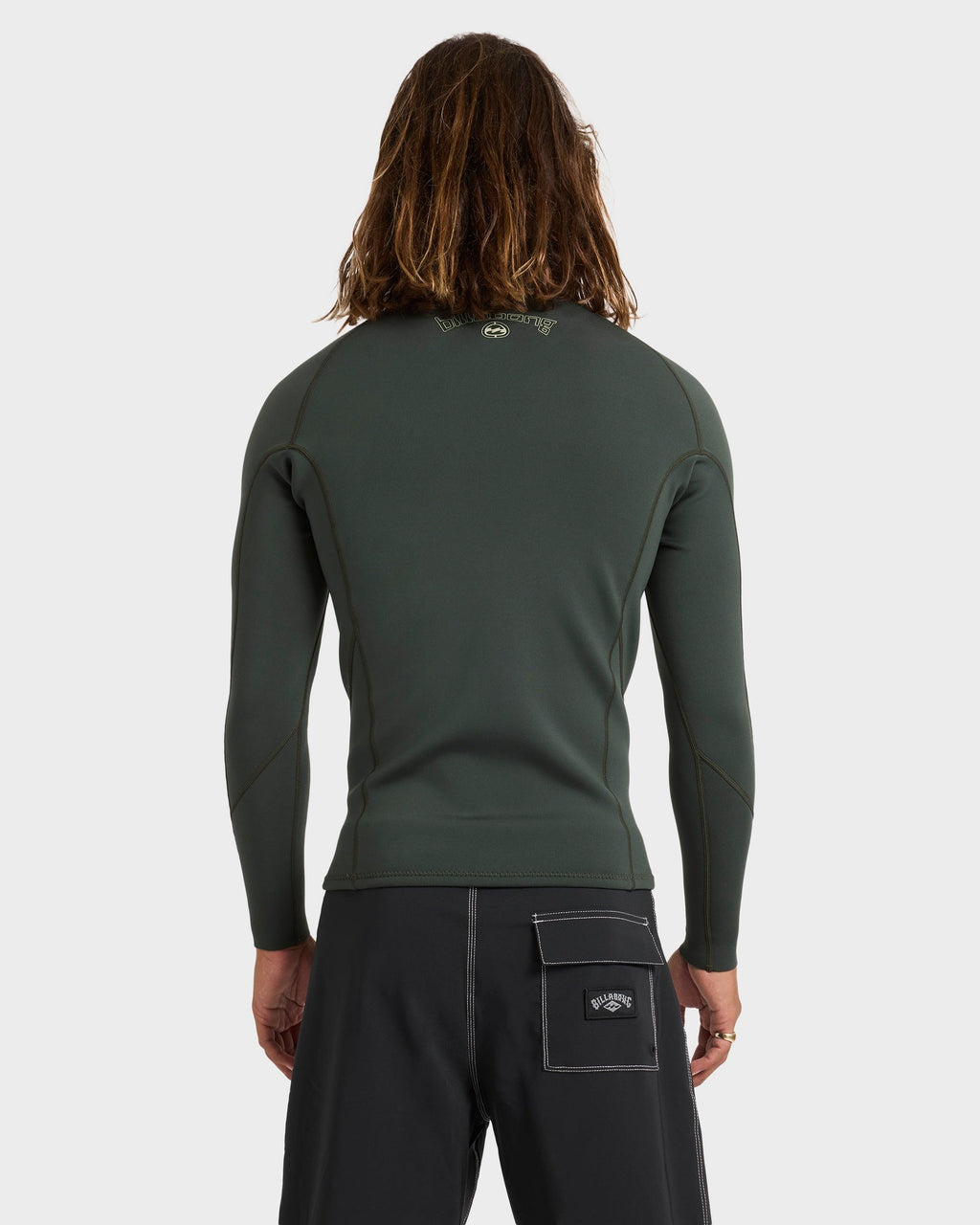 Mens 1/1Mm Absolute Natural Long Sleeve Wetsuit Top
