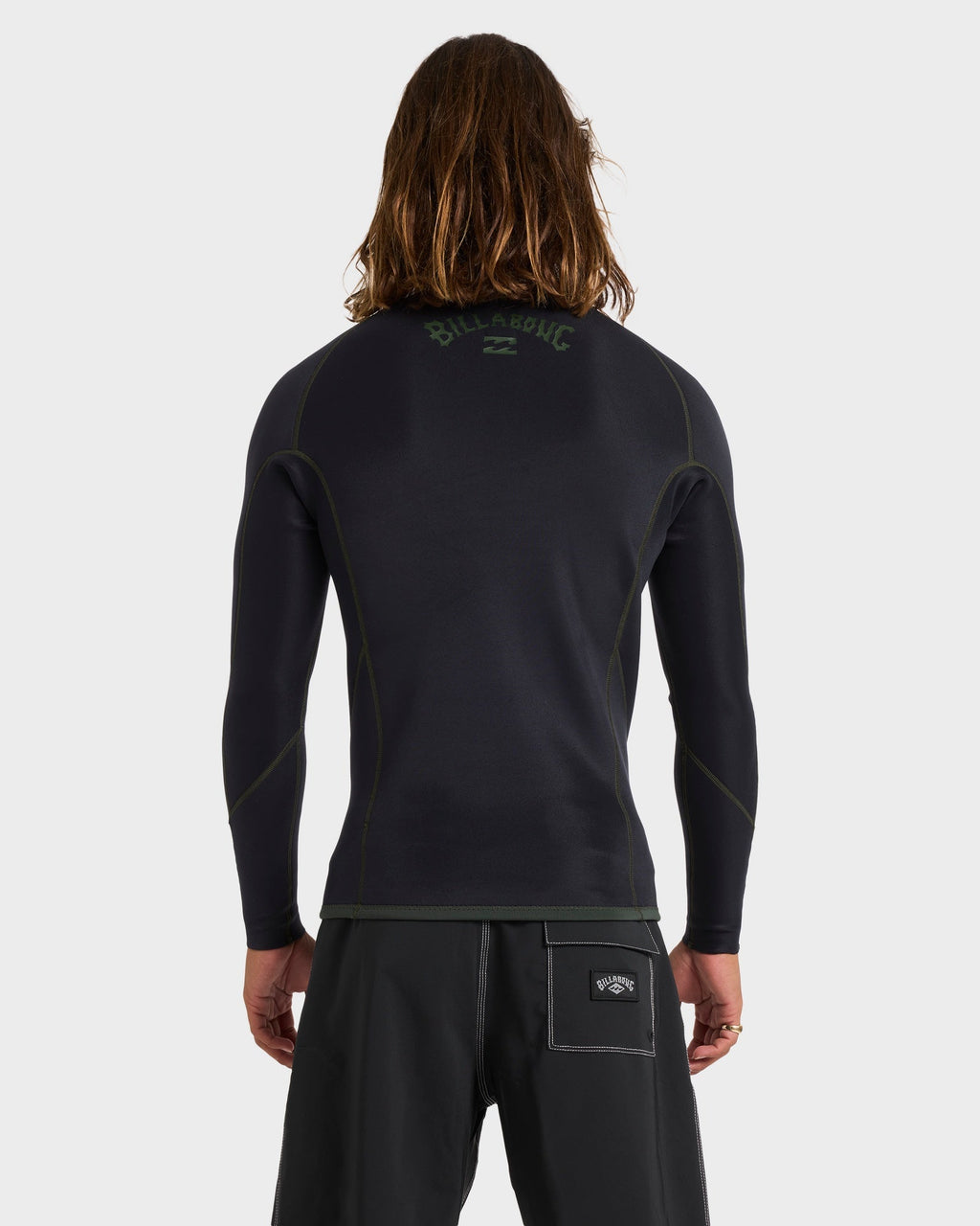 Mens 1/1Mm Absolute Natural Long Sleeve Wetsuit Top