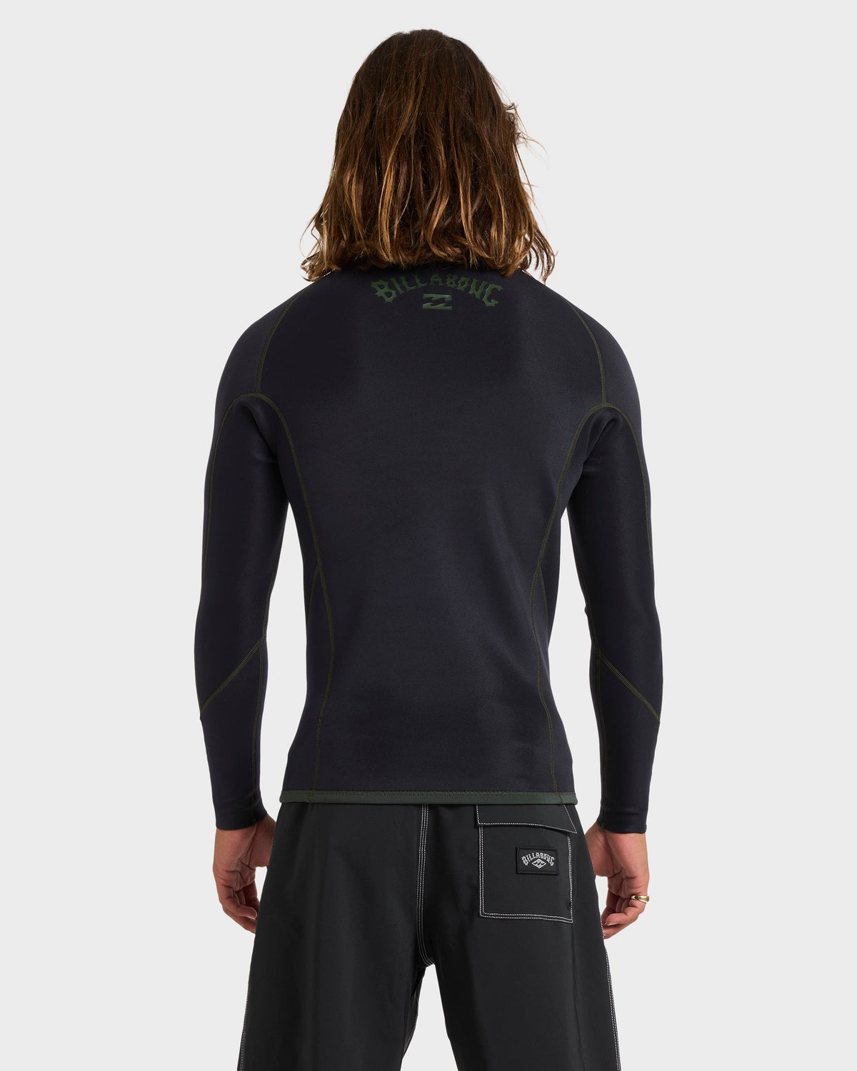 Mens 1/1Mm Absolute Natural Long Sleeve Wetsuit Top