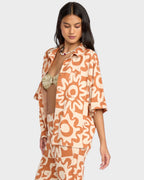 Womens Lost Waves Short Sleeve Shirt