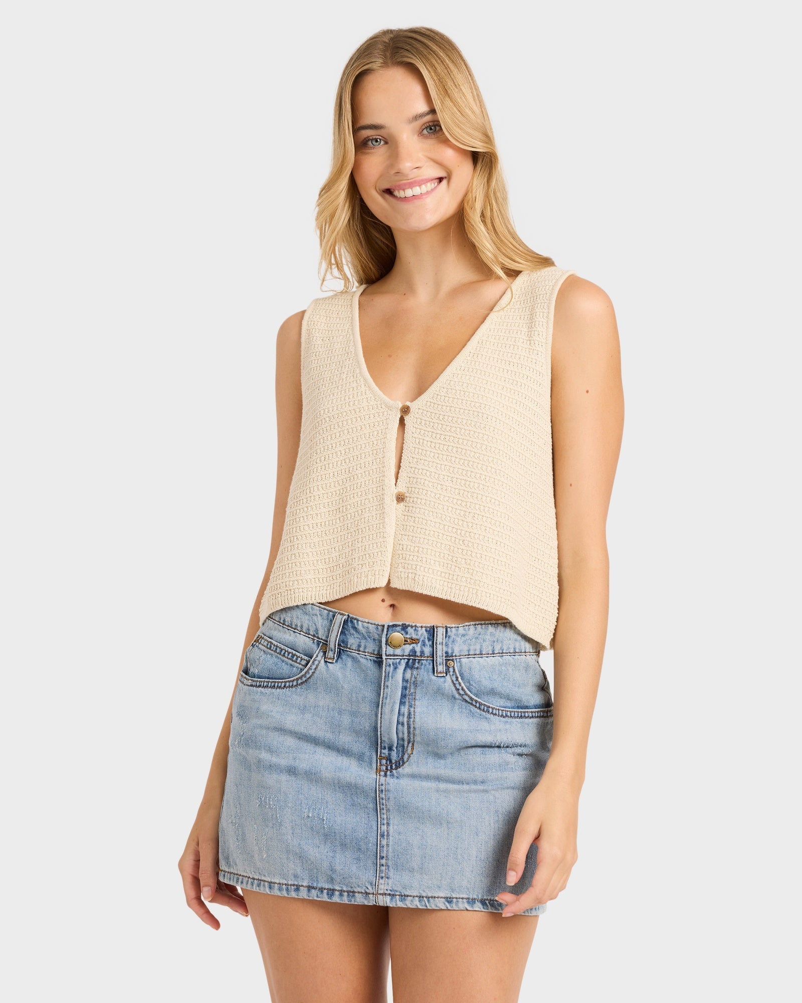 Womens Need Now Knit Tank