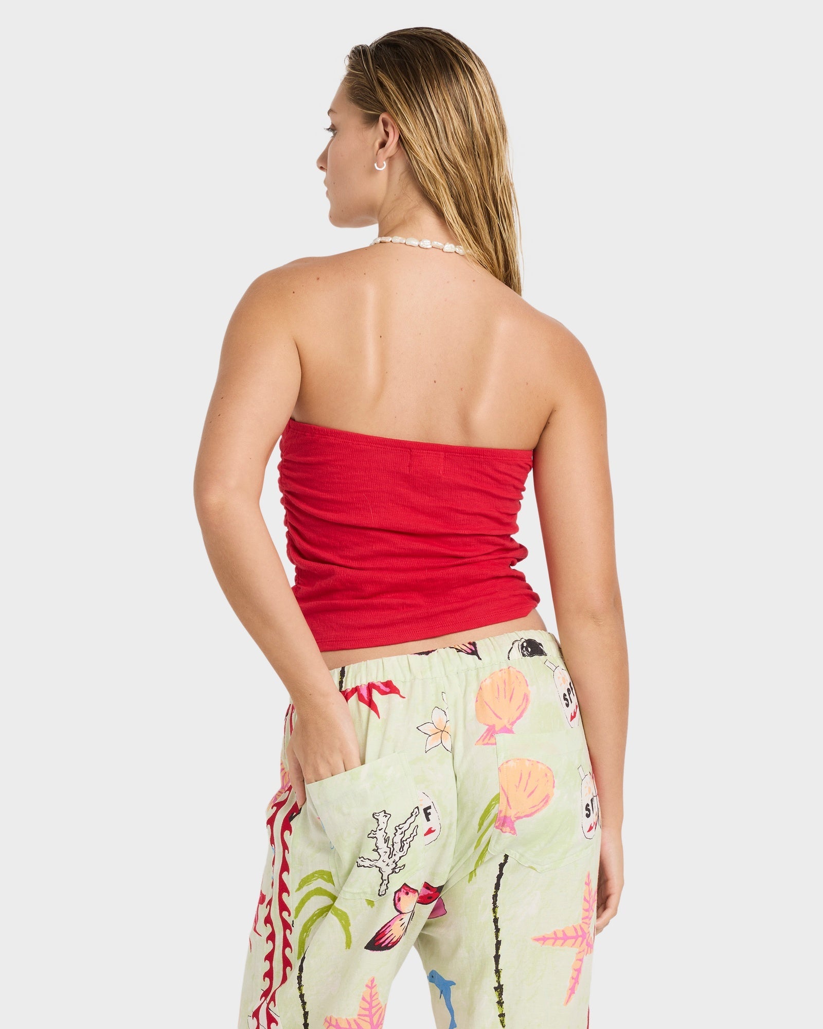 Womens Lottie Hall Tube Top