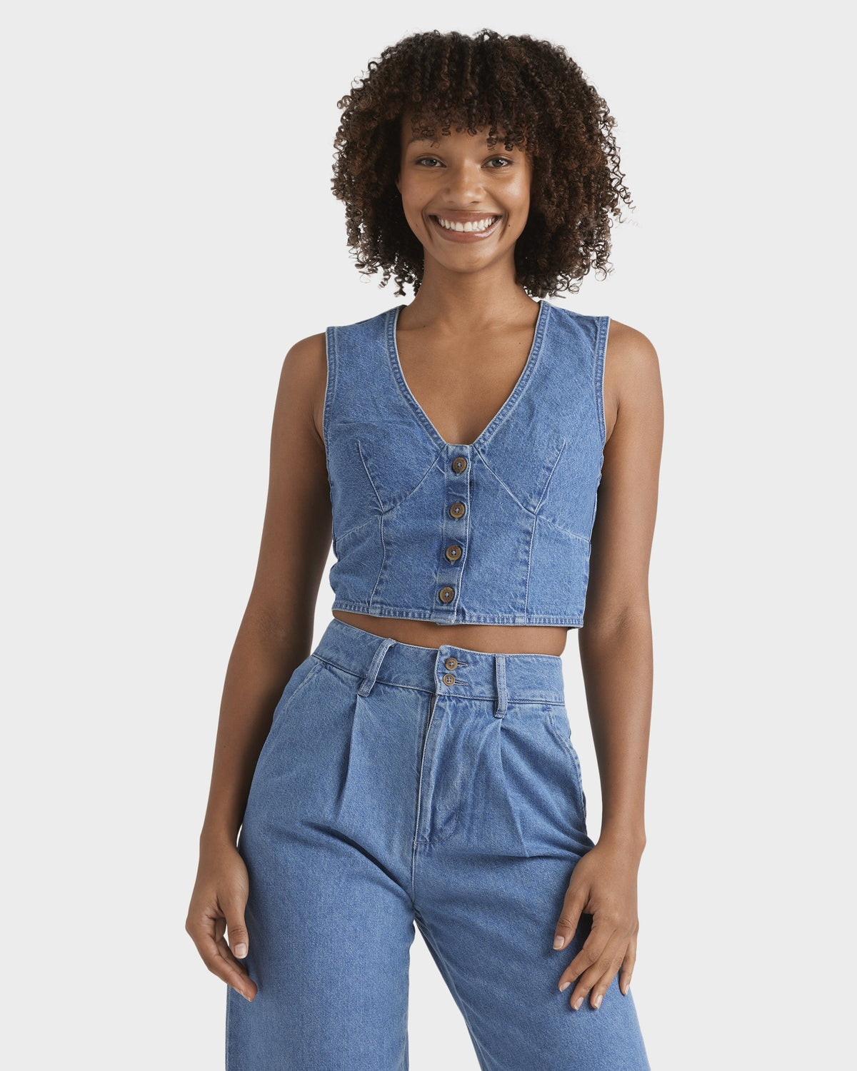 Womens Indigo Skies Vest