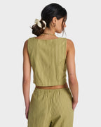 Womens Another Wave Woven Tank Top