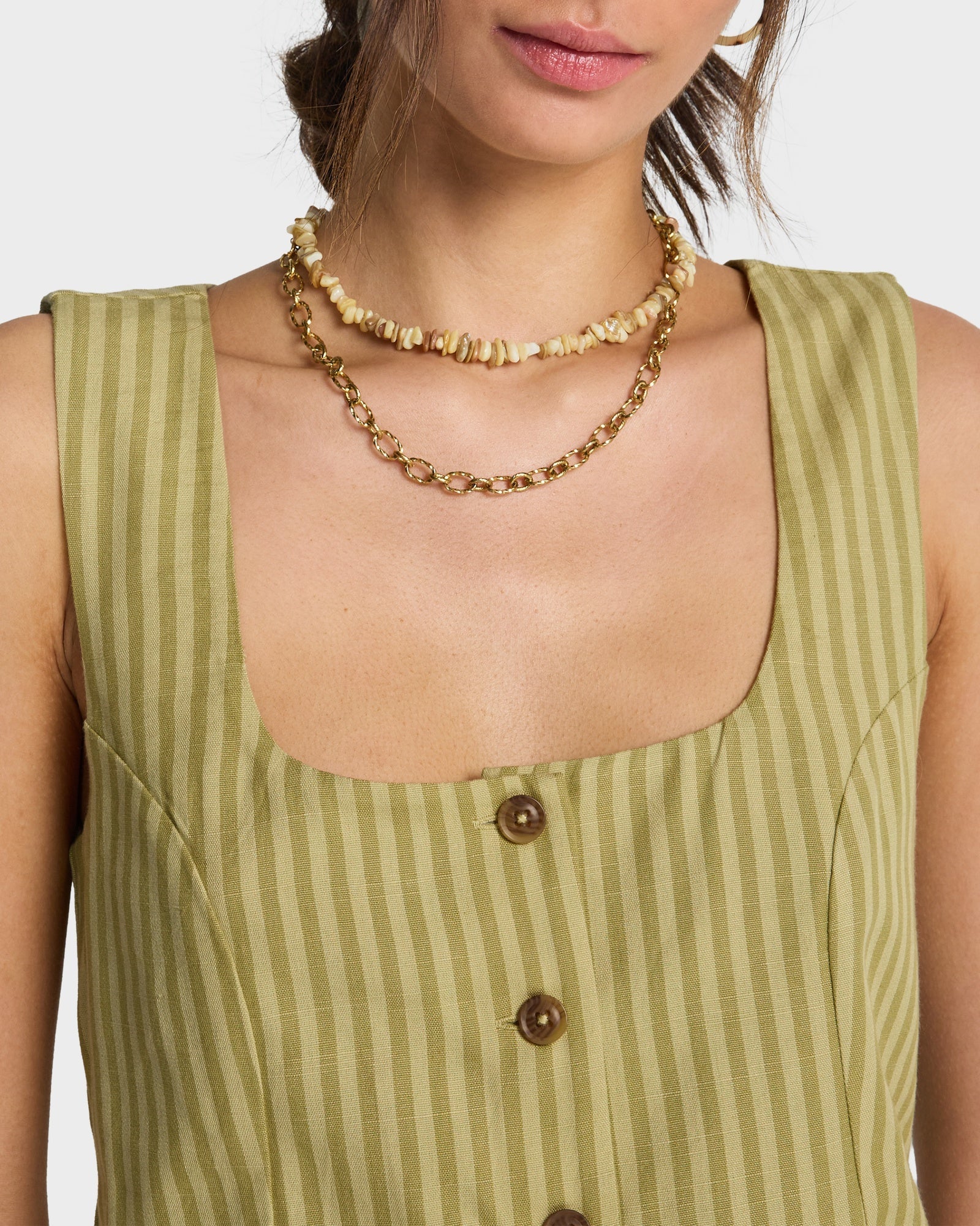 Womens Another Wave Woven Tank Top