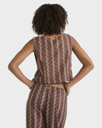 Womens Another Wave Woven Tank Top