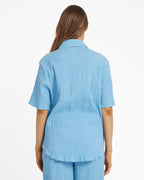Womens Laura Oversized Short Sleeve Shirt