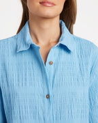 Womens Laura Oversized Short Sleeve Shirt