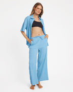 Womens Laura Oversized Short Sleeve Shirt