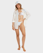 Womens Find Me Here Button Down Long Sleeve Shirt