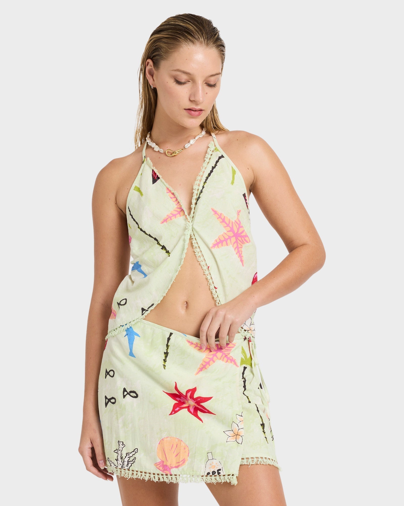 Womens Lottie Hall Halter Top