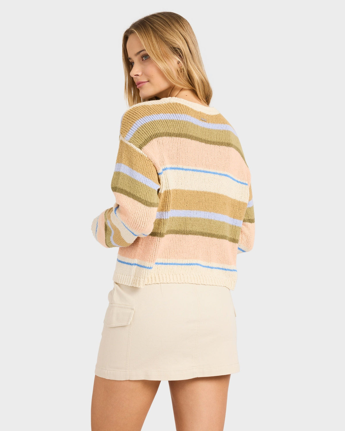 Womens Bright Sol Crew Neck Sweater