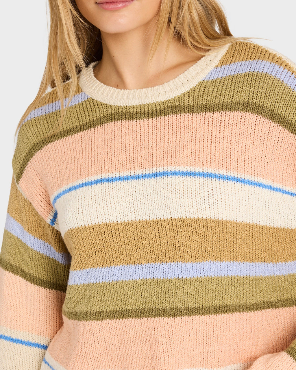 Womens Bright Sol Crew Neck Sweater