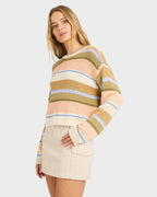 Womens Bright Sol Crew Neck Sweater