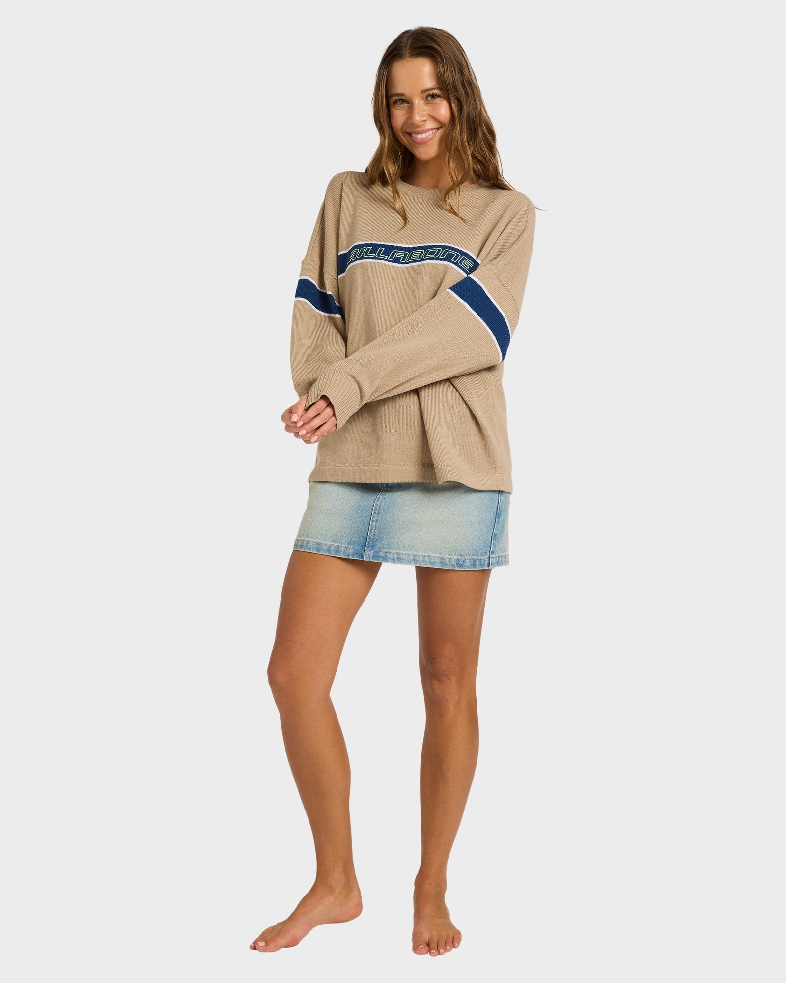 Womens Supalove Oversized Sweatshirt