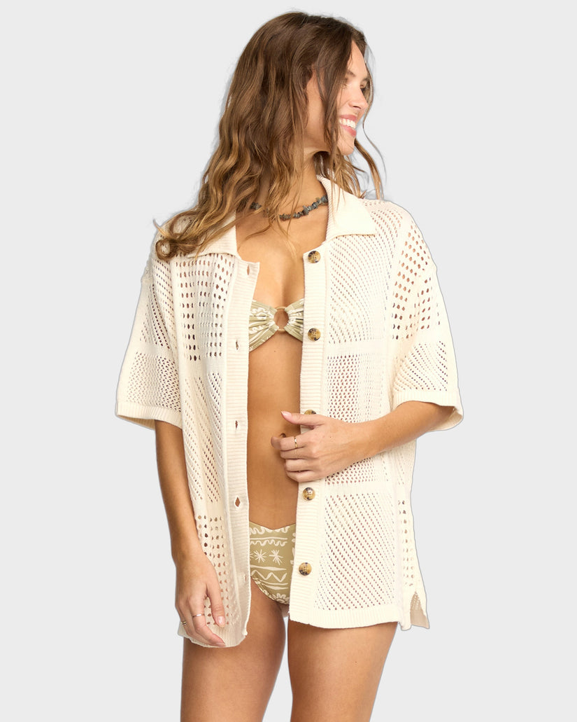 Womens Cool Down Short Sleeve Shirt