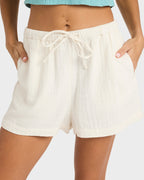 Womens Wanderer Elastic Waist Shorts