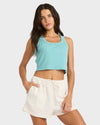 Womens Wanderer Elastic Waist Shorts