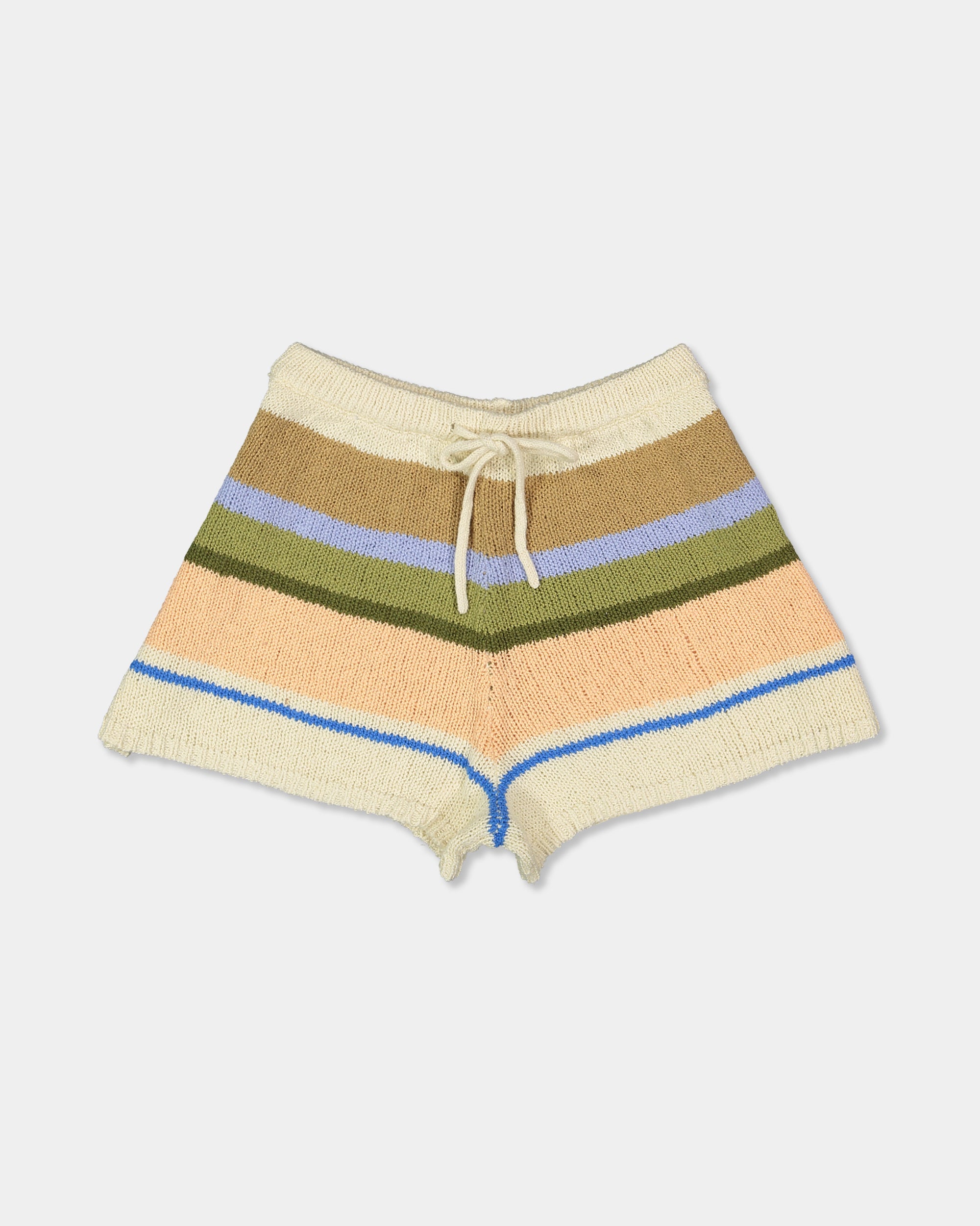 Womens Bright Sol Elastic Waist Shorts