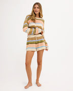 Womens Bright Sol Elastic Waist Shorts