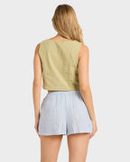 Womens Wanderer Elastic Waist Shorts