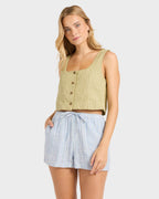 Womens Wanderer Elastic Waist Shorts
