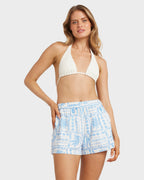 Womens Sunrise Sands Elastic Waist Shorts
