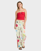 Womens Lottie Hall Elastic Waist pants