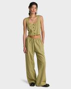 Womens Another Wave Elastic Waist Pants