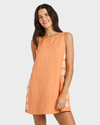 Womens Sun Stamp Mini Dress