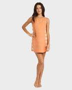 Womens Sun Stamp Mini Dress