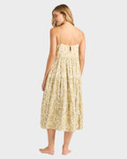 Womens Floral Trip Maxi Dress