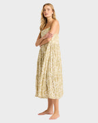 Womens Floral Trip Maxi Dress