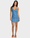 Womens Indigo Skies Mini Dress