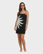 Womens Sun Rays Mini Dress